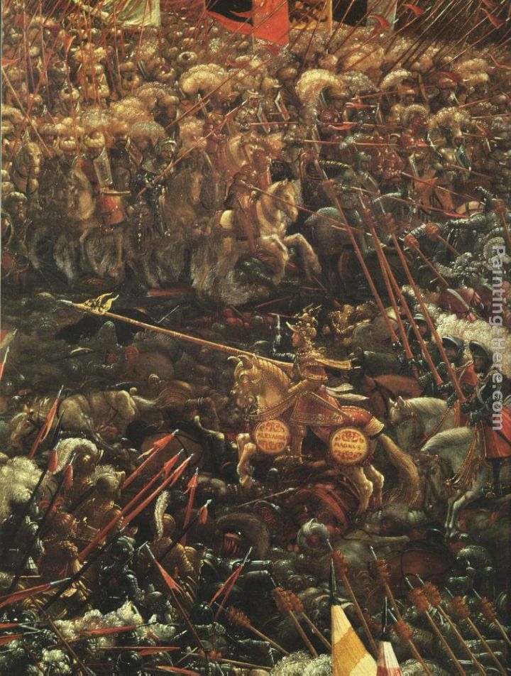 The Battle Of Alexander (detail) painting - Denys van Alsloot The Battle Of Alexander (detail) art painting